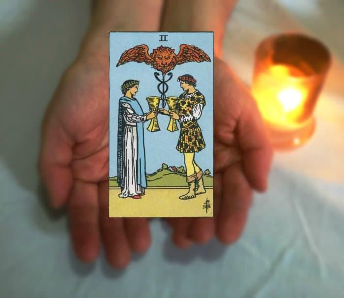 2 of cups as advice