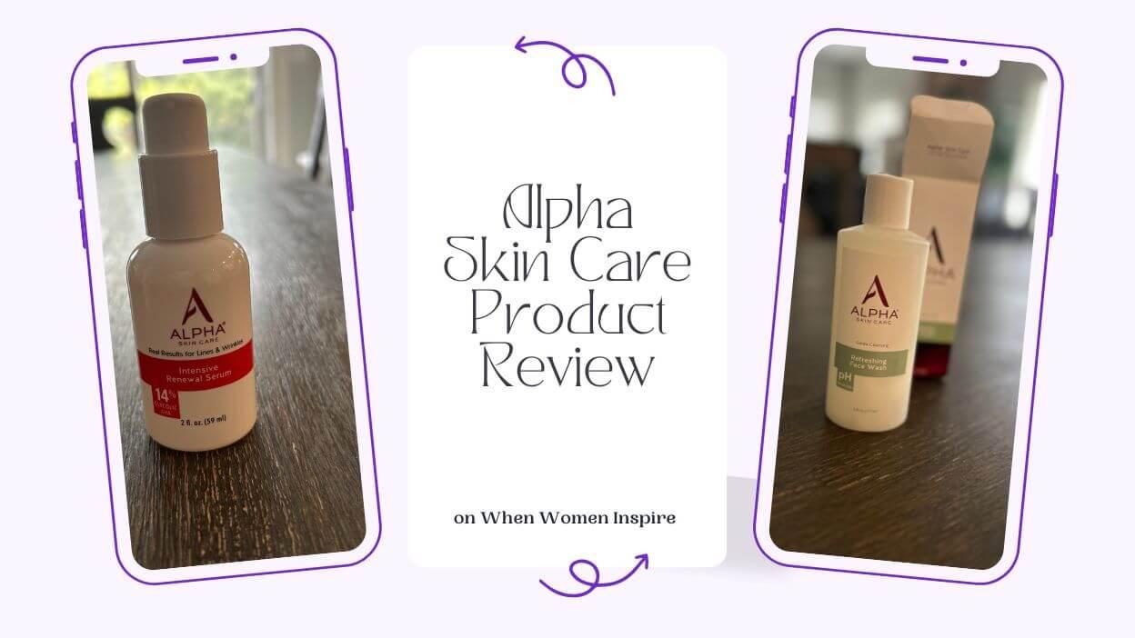 alpha skin care intensive renewal serum