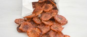 Low-FODMAP Cinnamon Sugar Banana Chips; Gluten-free, Vegan