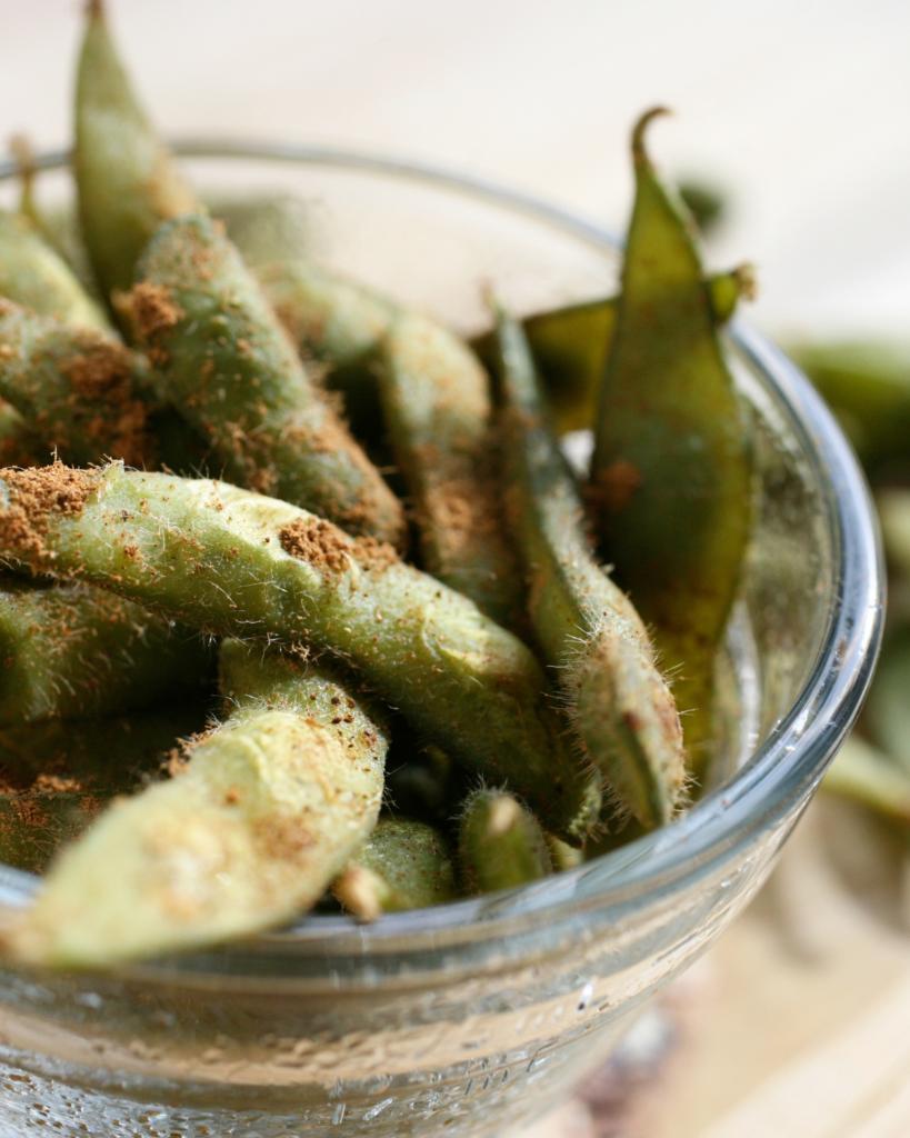 best way to reheat edamame