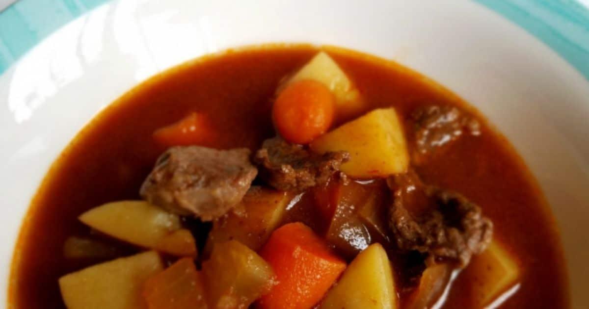 calories in 1 cup of beef stew