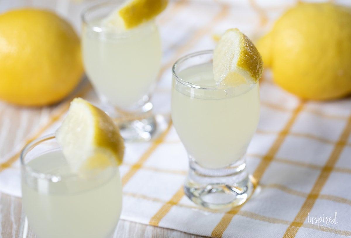 calories in lemon drop shot