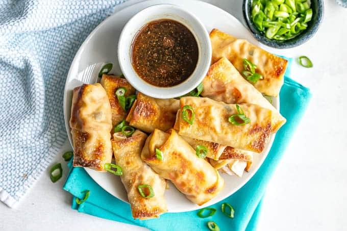 calories in vegetable egg roll