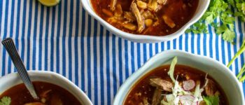 The Best Pork Pozole Recipe {Pork and Hominy Stew}