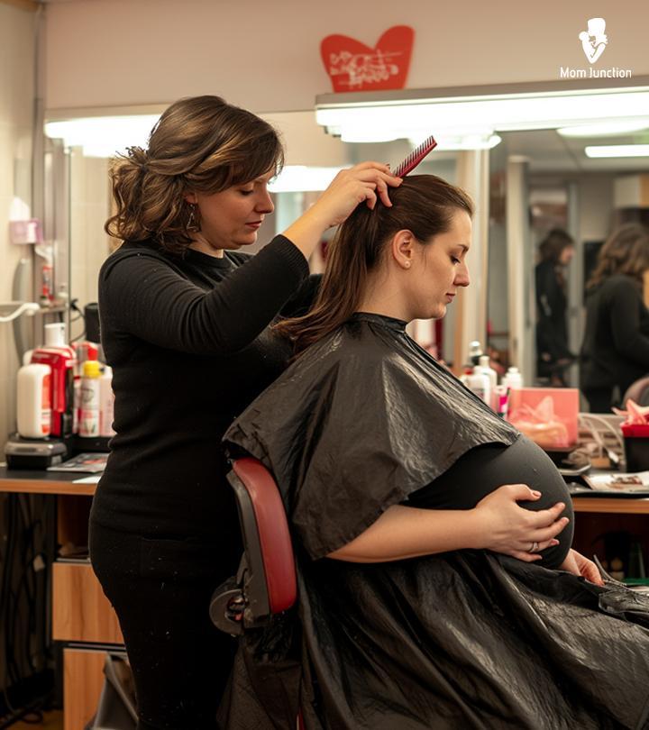 can you get a haircut while pregnant