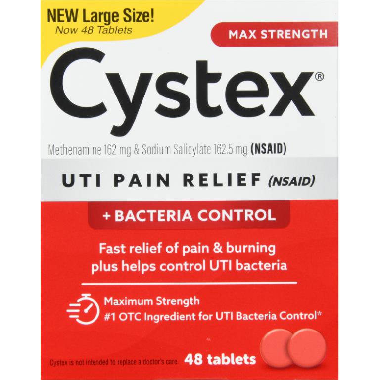 cystex urinary pain relief dosage