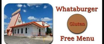 Whataburger Gluten Free Menu