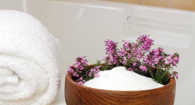 epsom salt bath during period