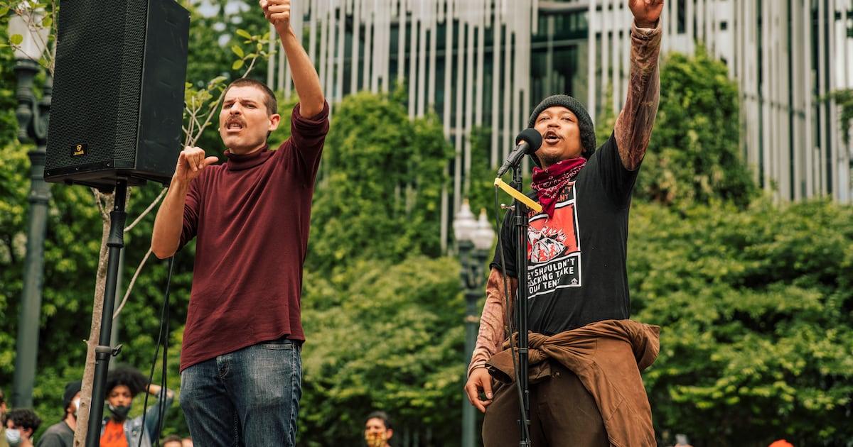 Sign Language Interpreter Andrew Tolman Is Helping Make the Front Lines of Portland’s Black Lives Matter Protests More Accessible to the Deaf Community