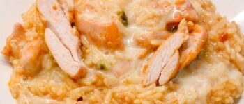 Arroz Con Pollo - Mexican Chicken and Rice with Queso