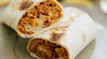 Egg and Chorizo Breakfast Burritos