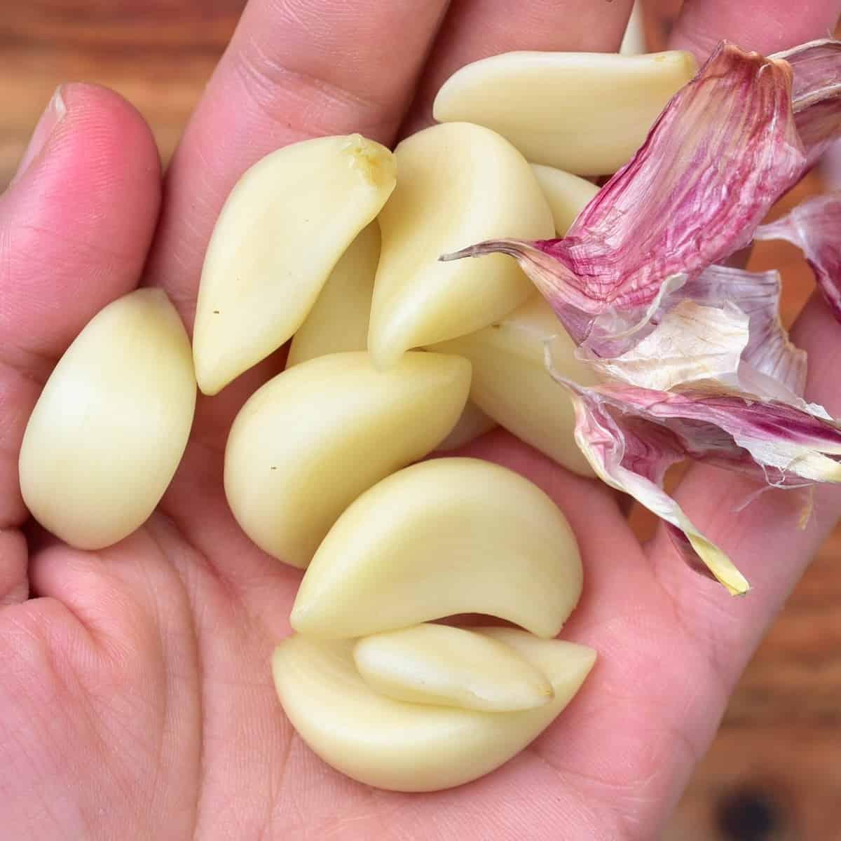 how many grams is 2 cloves of garlic