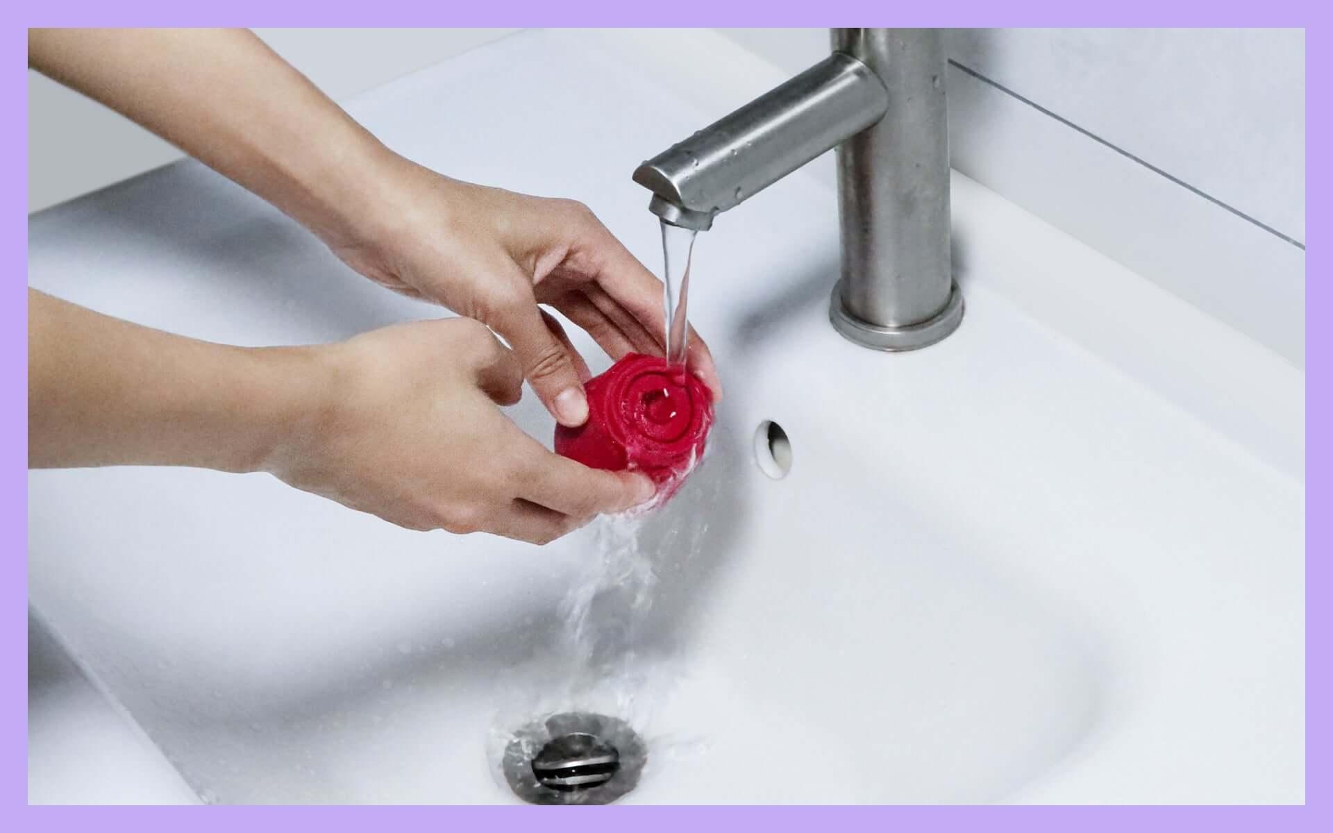 how to clean the rose vibrator