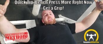 Quick Tip: Bench Press More Right Now