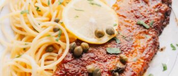 Veal Scallopini with Lemon Caper Sauce