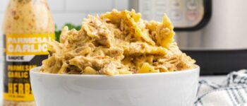 Instant Pot Buffalo Wild Wings Parmesan Garlic Chicken Pasta