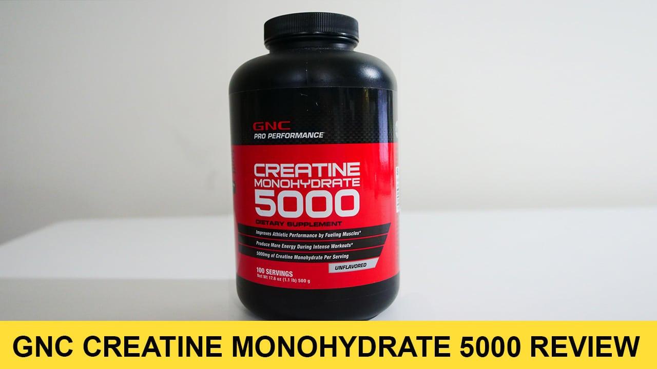 is gnc pro performance creatine monohydrate good