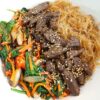 Keto Japchae (Korean Glass Noodle Stir Fry)