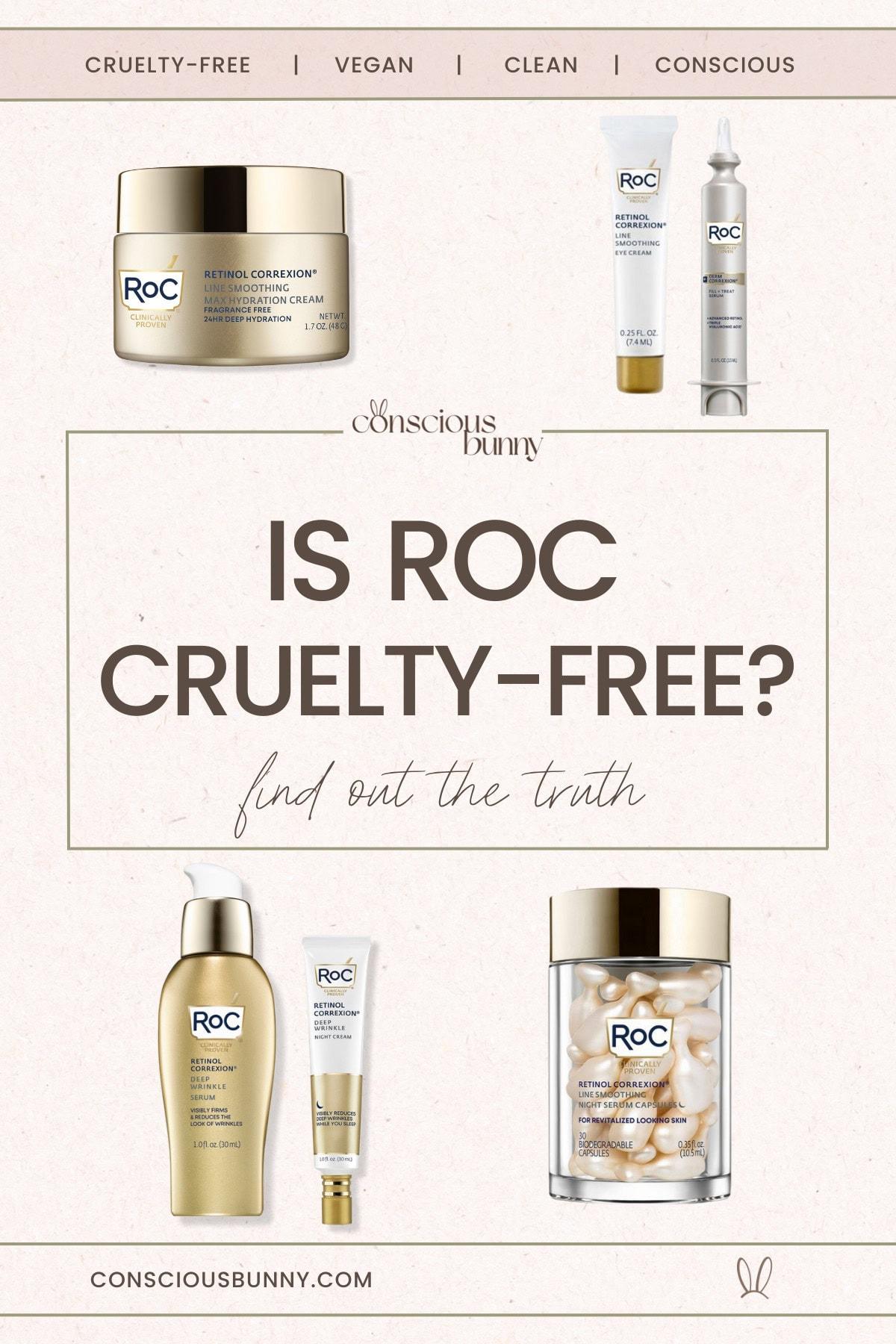 is roc skincare cruelty free