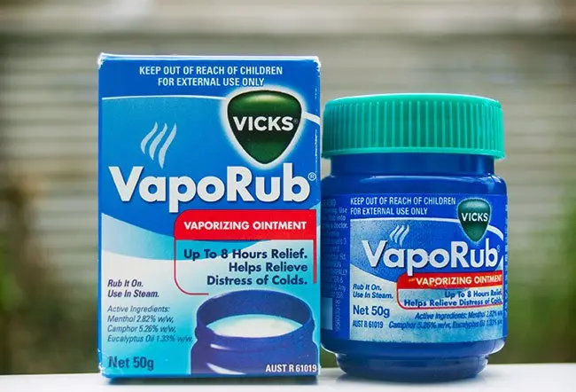 is vicks good for sunburn