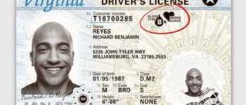 Virginians can add their blood type to their driver's license or state ID