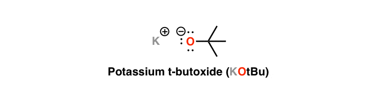 koc(ch3)3 reaction