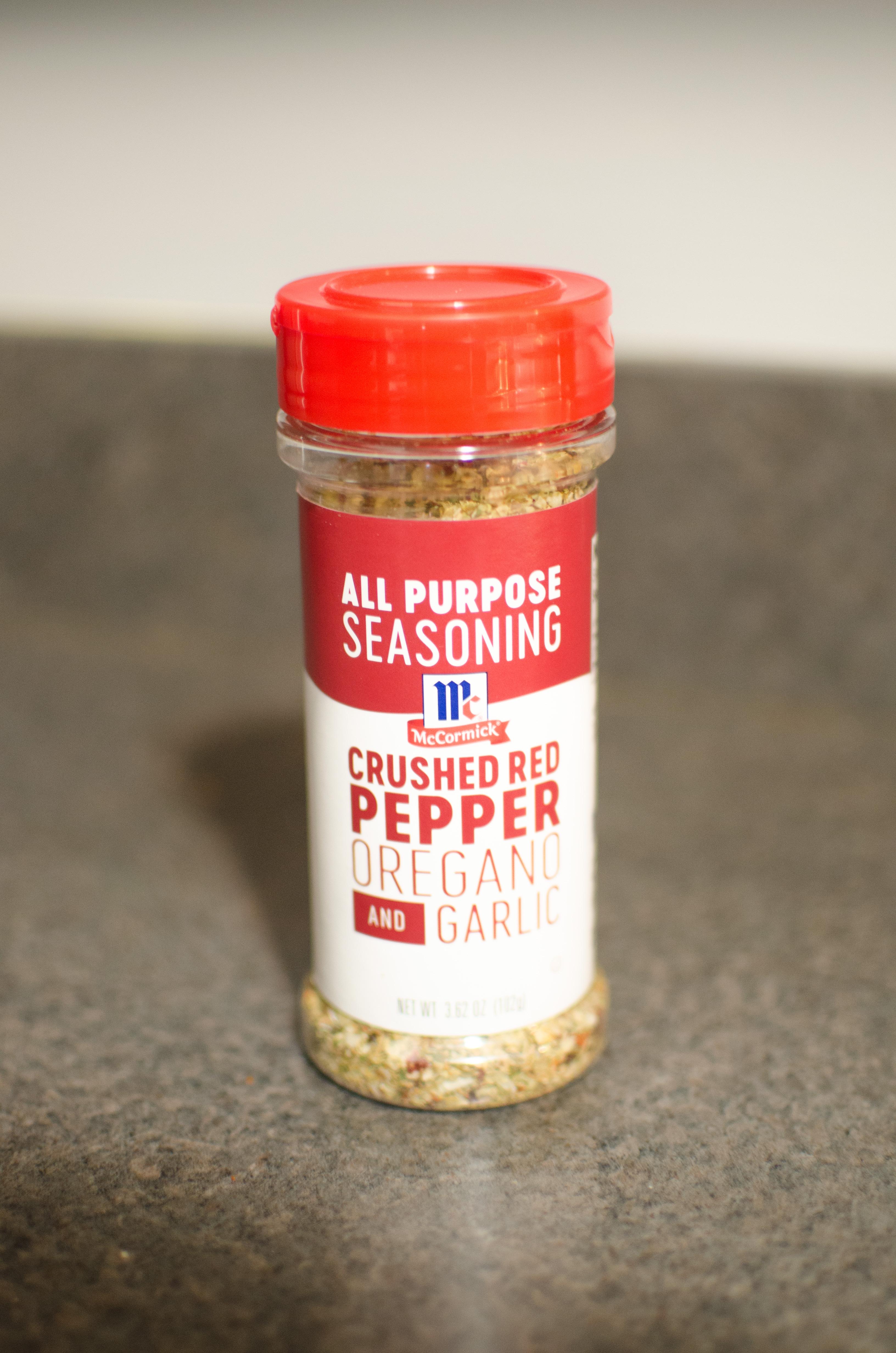 mccormick crushed red pepper oregano and garlic