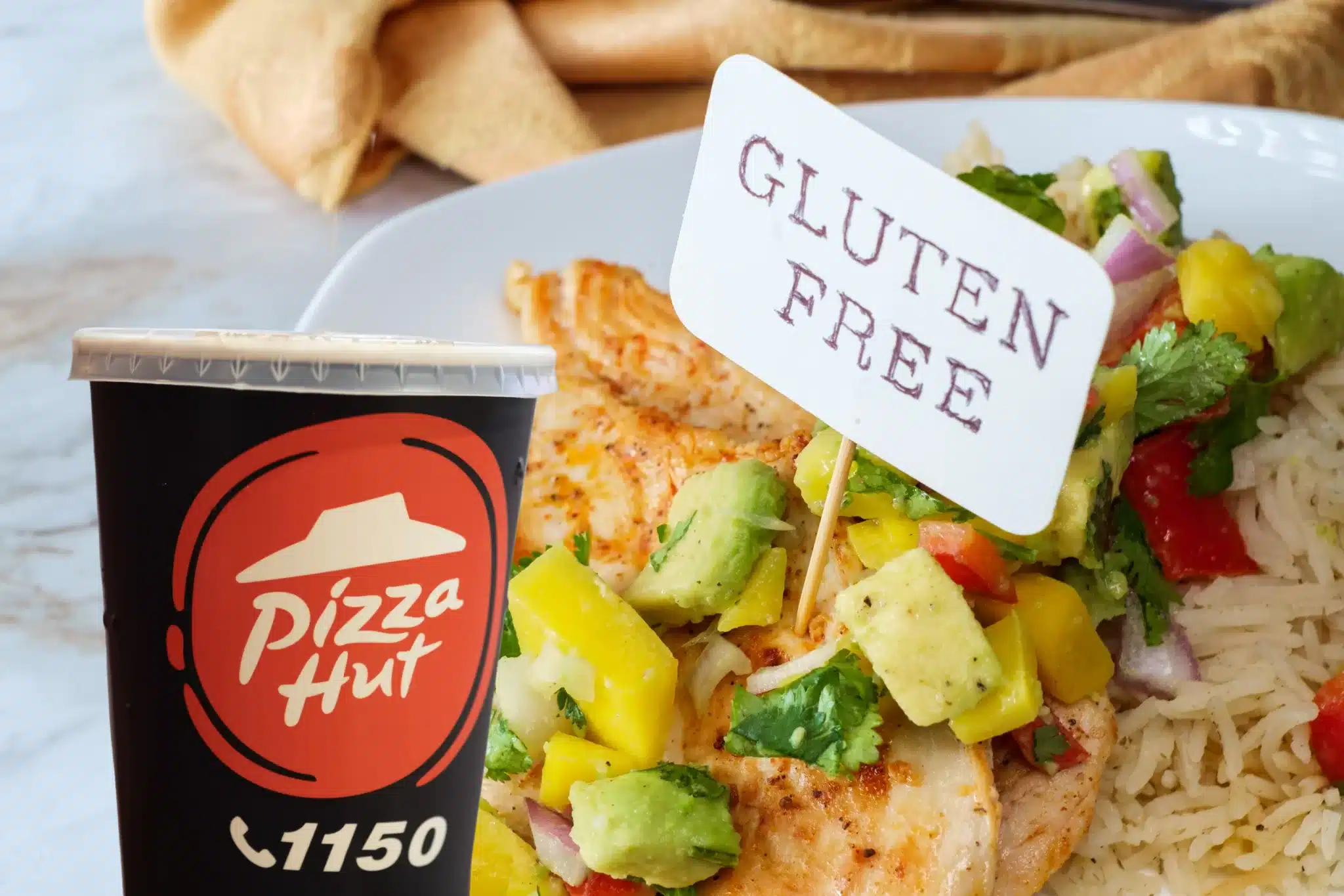 pizza hut wings gluten free