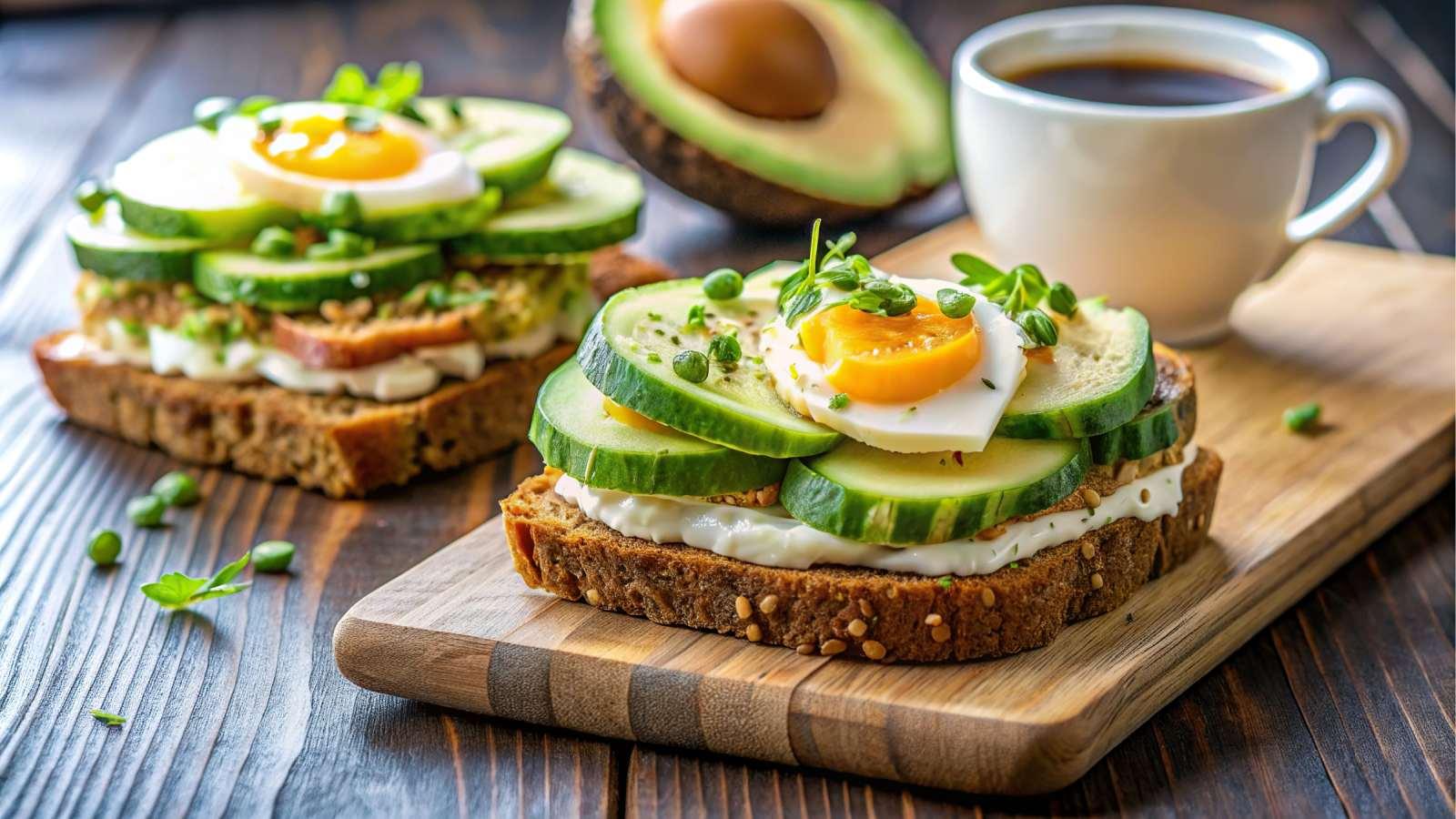 protein in avocado vs egg