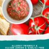 Allium Free Salsa | No Onion or Garlic