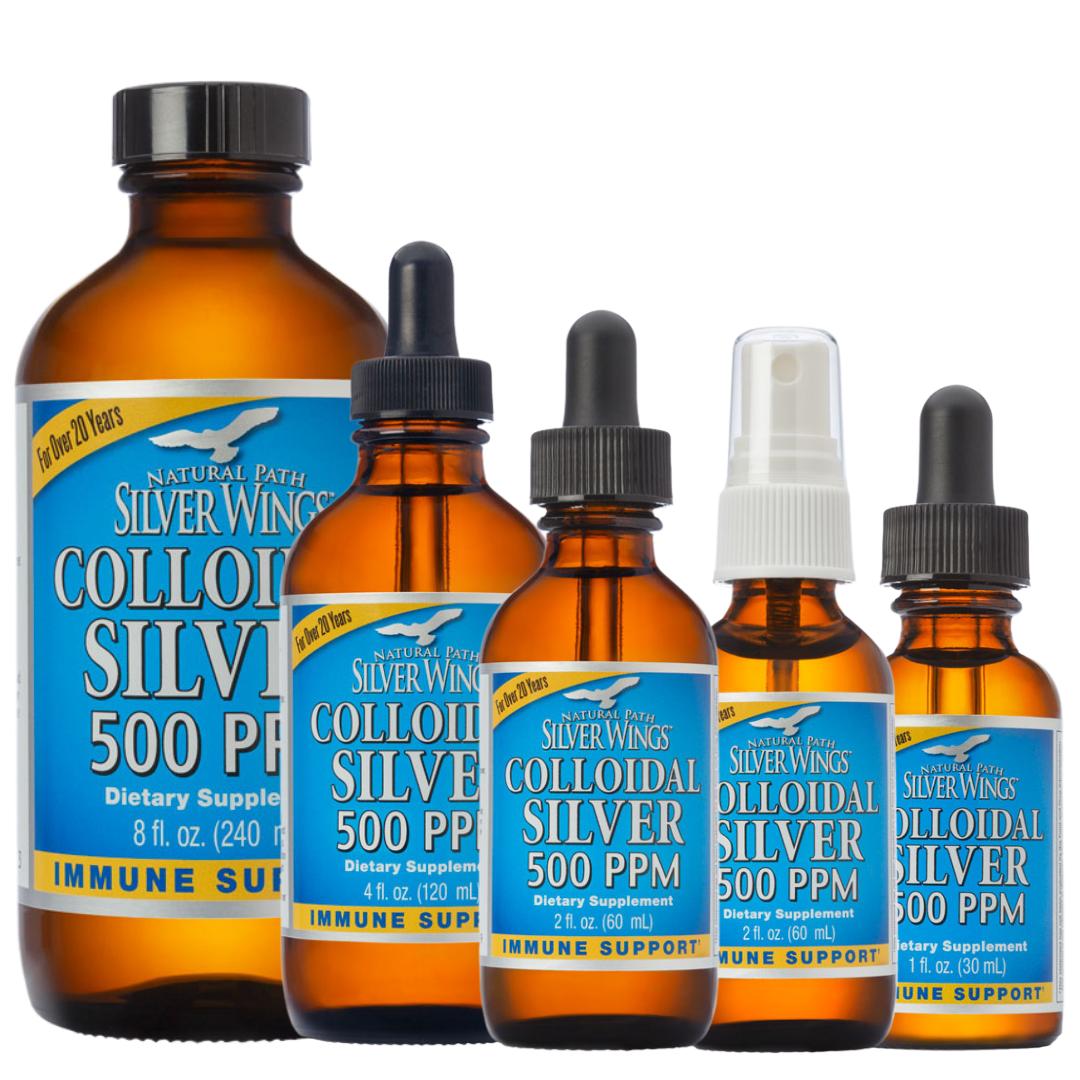 silver wings colloidal silver 500 ppm