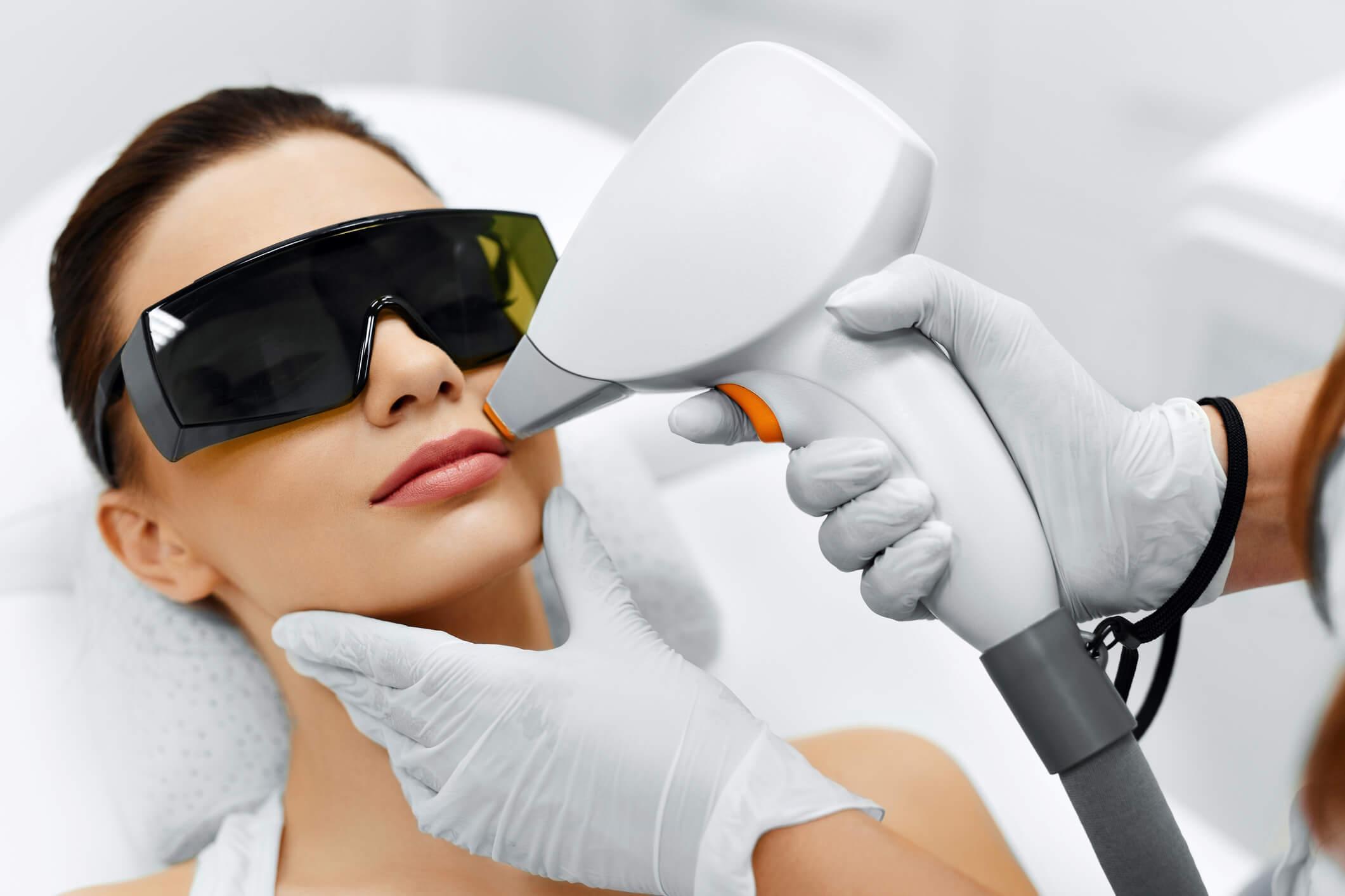 small medium and large areas for laser hair removal