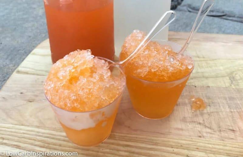 sugar free snow cone syrup nutrition