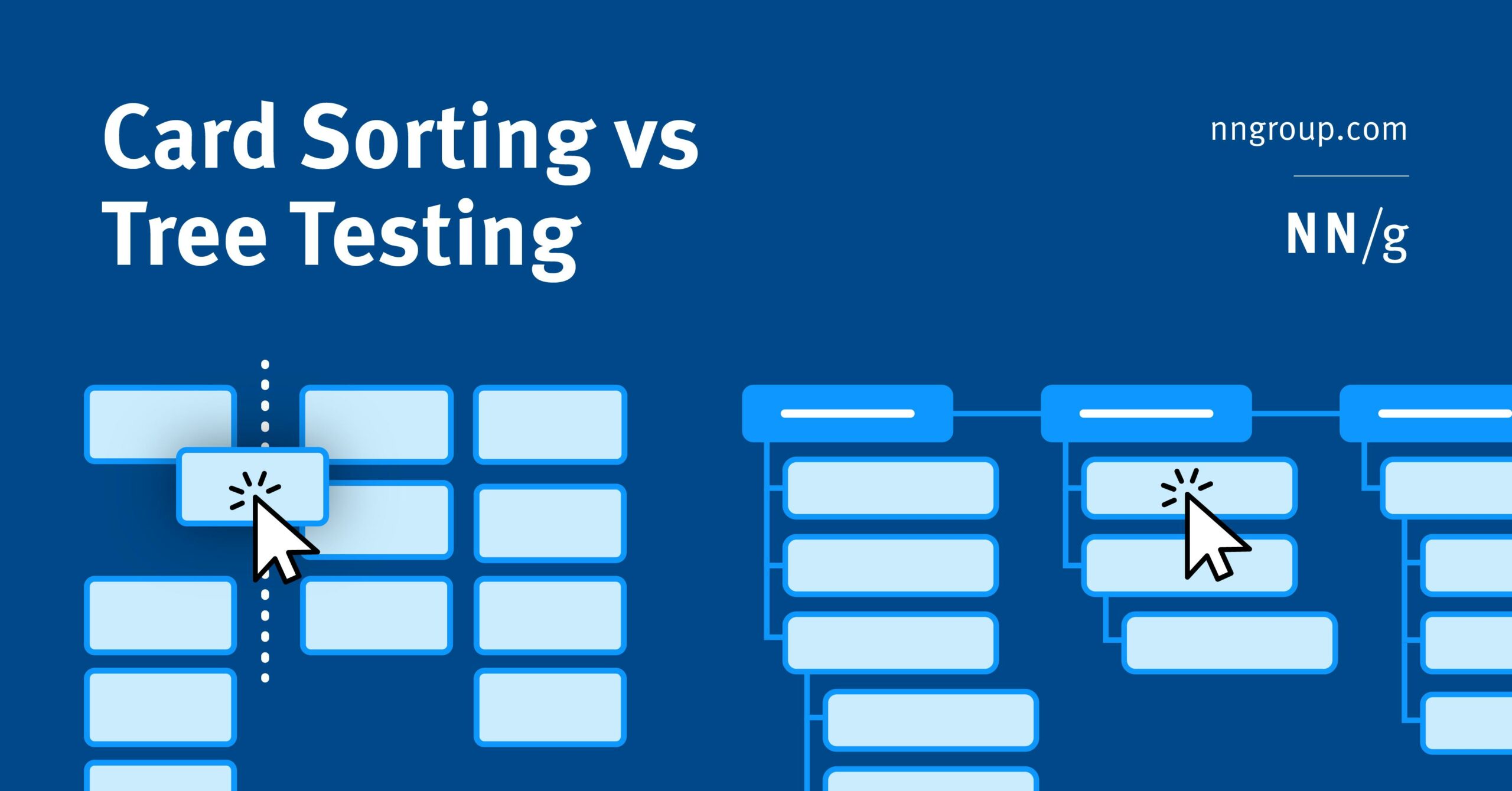 Card Sorting vs. Tree Testing