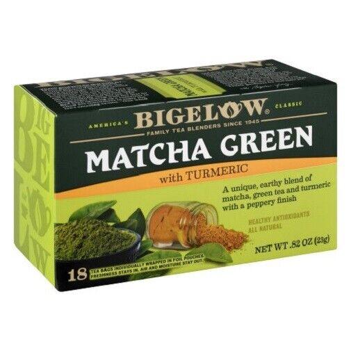 what is matcha green tea with turmeric good for