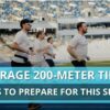 Average 200-Meter Time: 5 Tips To Prepare For This Sprint