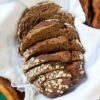 [Sourdough] Dark Molasses & Honey Bread