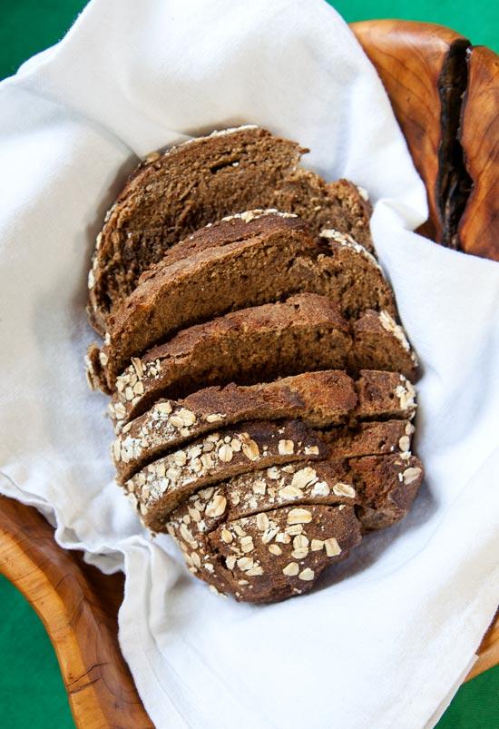 [Sourdough] Dark Molasses & Honey Bread