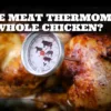 Where to Place Meat Thermometer in Whole Chicken?