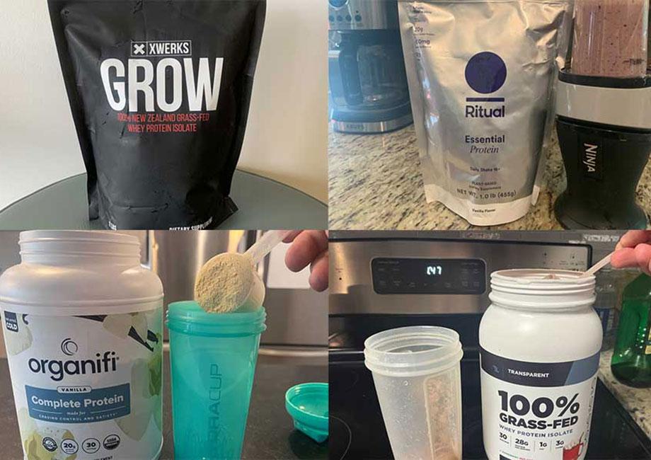 whey protein powder with stevia