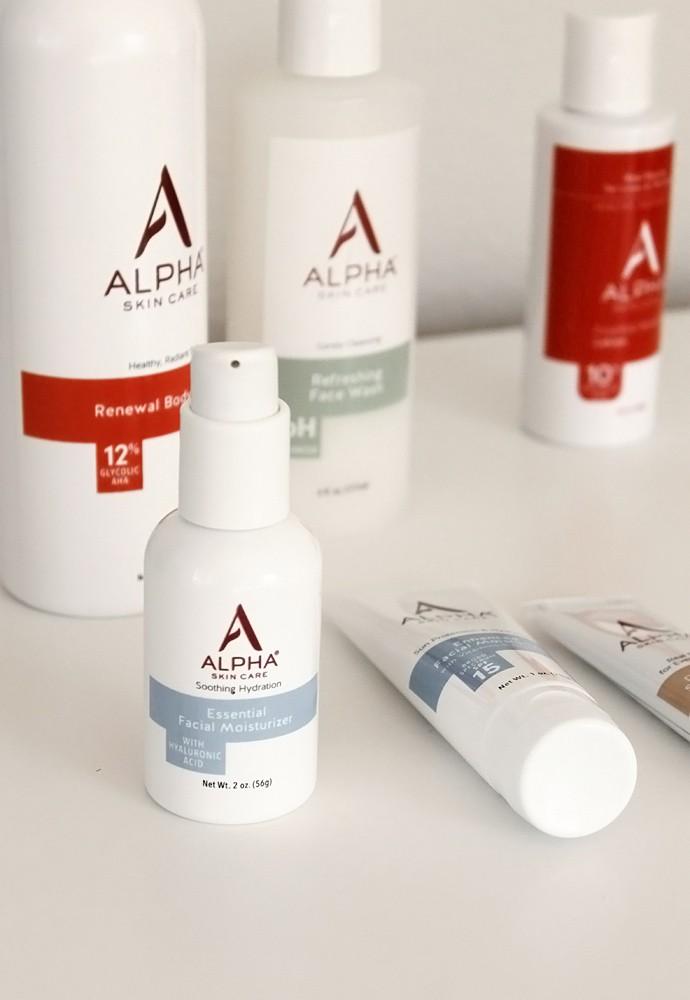 alpha skin care face wash