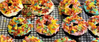 Fruity Pebble Donuts