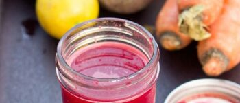 The Early Riser: Beet, Pineapple, Carrot, and Lemon Juice