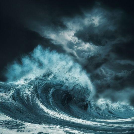 biblical meaning of ocean waves in dreams