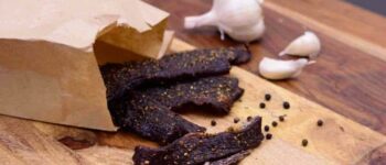 Garlic Black Pepper Beef Jerky