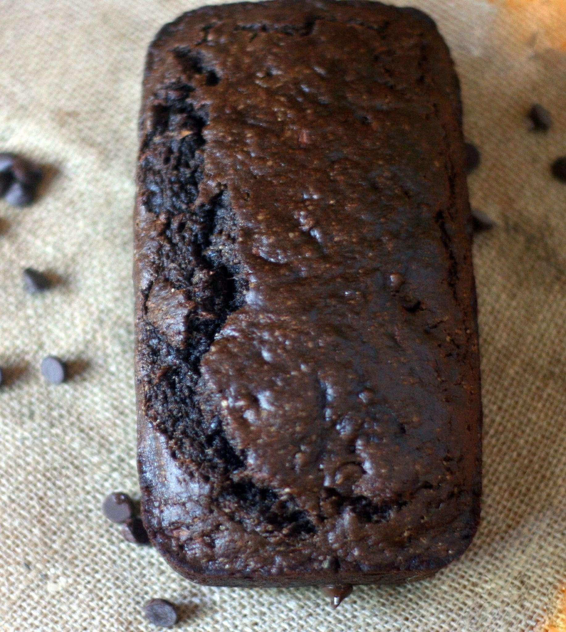 calories in chocolate zucchini bread