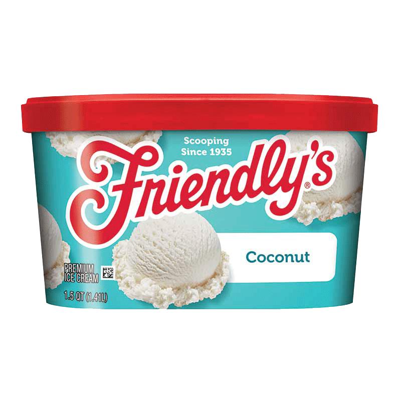 calories in coconut ice cream