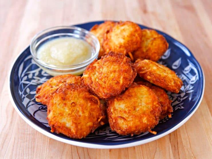 calories in fried potato pancakes