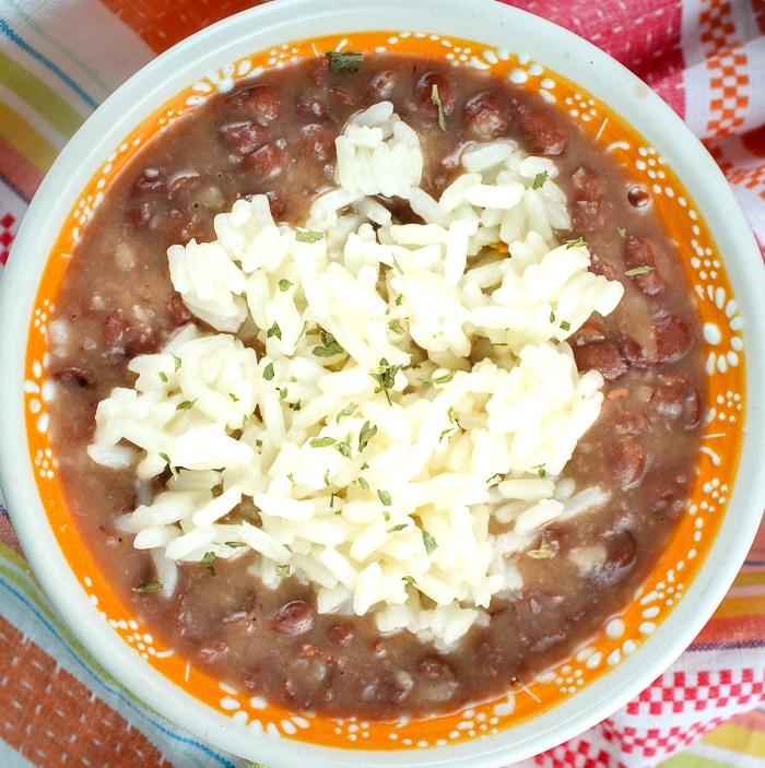 calories in red beans and rice popeyes