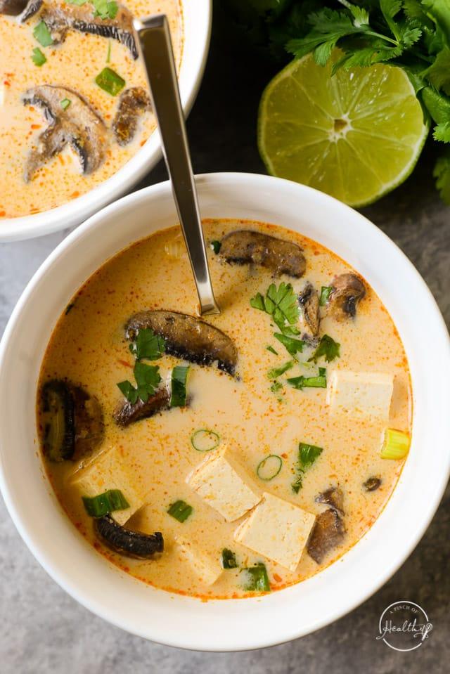 calories in thai coconut soup